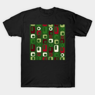 Country Christmas Midcentury Mod T-Shirt